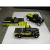 Image 1 : 3 BLACK & YELLOW NAPA DIECAST VEHICLES