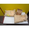 Image 1 : 3 BAGS OF ORGANIC FIELDSTONE WHEAT KERNELS - 1 HARD SPRING RED WHEAT. 1 SOFT WHITE WHEAT, 1 SPELT