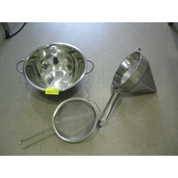 3 STRAINERS