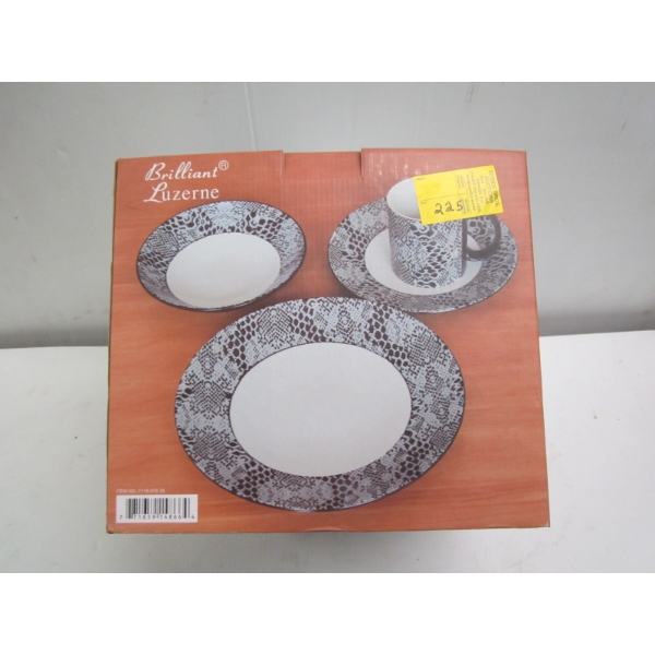 16 PIECE DINNER SET IN BOX
