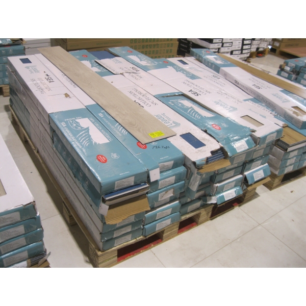 30 BOXES OF SEA COLLECTION "SANTA MONICAN" VINYL PLANK FLOORING