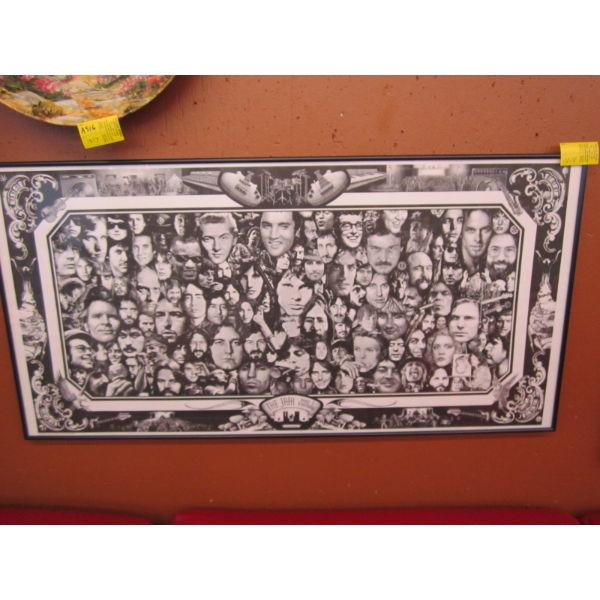JAM FRAMED PRINT