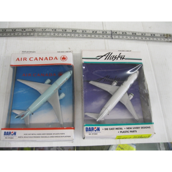 2 DIECAST COLLECTOR AIRPLANES