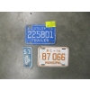 Image 1 : 2 BC TRAILER PLATES & A BC PLATE YEAR COVER