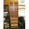 Image 2 : TALL OAK 4 DOOR 3 DRAWER STORAGE CABINET