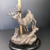 Image 10 : DUCKS UNLIMITED DEER STATUE "HARD RIGHT", BRAD WILLIAMS, 49/1000