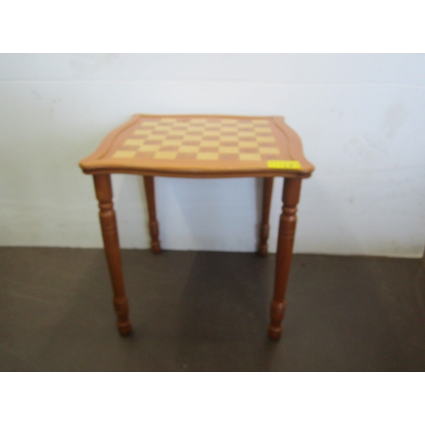 SM. CHESSBOARD END TABLE