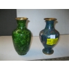 Image 1 : 2 CLOISONNE VASES