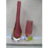 Image 1 : 2 MURANO SOMMERSO VASES