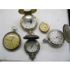 Image 2 : 5 POCKET WATCHES - CONDITION UNKNOWN