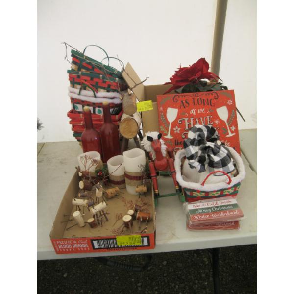 ASST. CHRISTMAS DECORATIONS