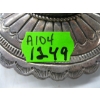 Image 3 : SILVER & STONE NAVAJO BELT BUCKLE
