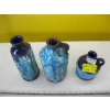 Image 5 : 3 MCM WEST GERMAN FAT LAVA MAREI VASES