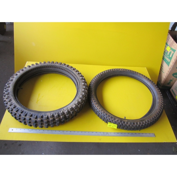 2 MOTORCYCLE TIRES