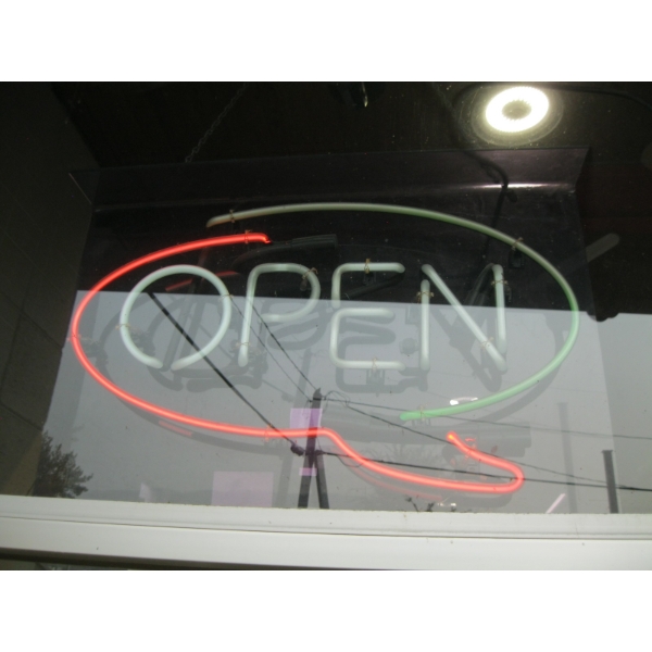 NEON OPEN SIGN