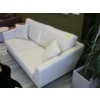 Image 2 : LIGHT COLORED SOFA W/CUSHIONS