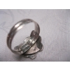 Image 4 : 1 STERLING .925 SILVER RING (SZ 8 1/2) & 2 PAIRS OF STERLING .925 SILVER EARRINGS