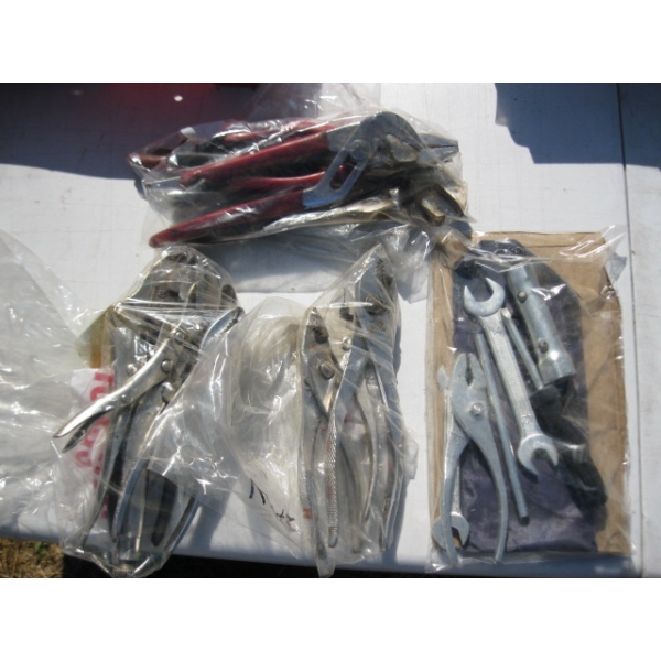 ASST. PLIERS, VISE GRIPS, ETC.
