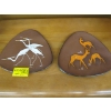 Image 1 : 2 DECORATIVE AUSTRIAN MADE WALL PLAQUES