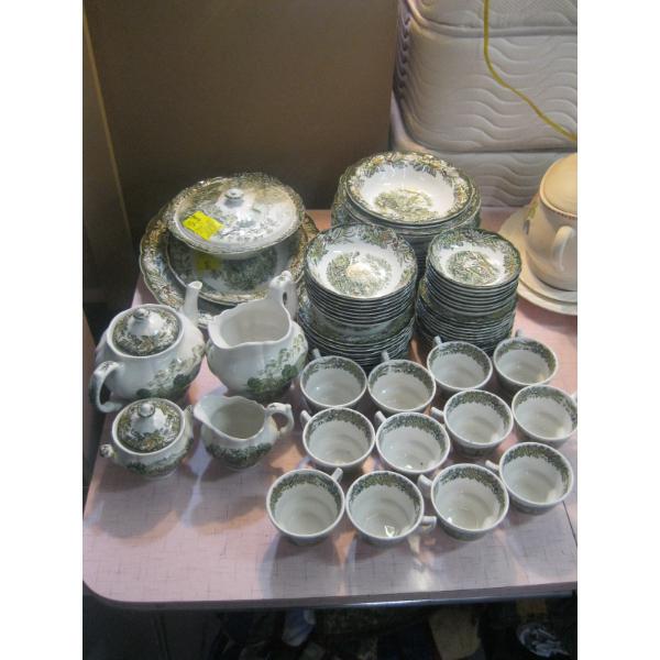 LG. LOT OF CITADEL OF KINGSTON RIDGEWAY HERITAGE DISHES