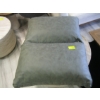 Image 1 : 2 GREEN CUSHIONS