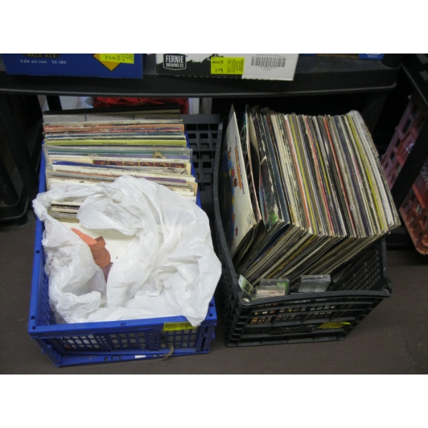 2 CRATES OF RECORDS