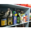 Image 2 : 3 SHELVES OF ASST. OILS, CLEANERS, ETC.
