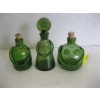 Image 1 : 3 SM. BLOWN ERIK HOGLUND GLASS DECANTERS - PEOPLE BOSTON, 1957