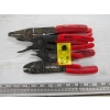 Image 1 : 4 BLUEPOINT SNAP RING PLIER SETS & SET OF WIRE CUTTERS