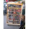 Image 2 : 1 WOOD ROLLING CLAMP STAND (STAND ONLY)