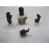 Image 2 : MISC. SMALL GLASS FIGURINES, ETC.