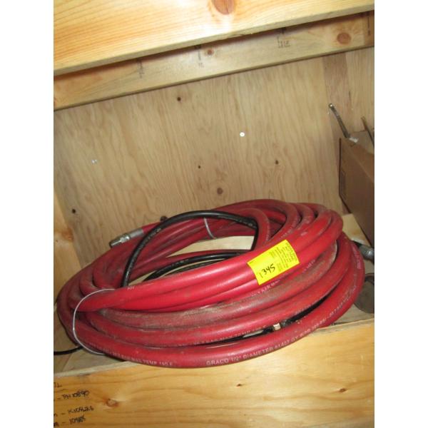 2 ROLLS OF HOSE - RED & BLACK W/GAUGE