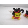 Image 2 : MICKEY MOUSE BRIDAL STATUE, 2 SALT SHAKERS & MICKEY MOUSE CREAMER W/LID