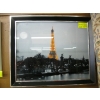 Image 4 : 2 NEEDLEPOINT PICTURES & FRAMED EIFFEL TOWER PICTURE