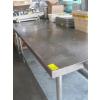 Image 2 : STAINLESS STEEL TABLE W/LOWER SHELF