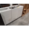 WHITE 3 PIECE VANITY CABINET
