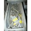 Image 3 : LARGE MULTI-SHELF RACK W/ASST'D GREY TUBS W/CONTENTS - BOLTS, FITTINGS, ETC.