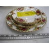 Image 3 : 9 PIECES OF OLD COUNTRY ROSE CHINA