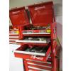 Image 3 : HOMAK TOOL CABINET COMPLETE W/UPPER & LOWER BOXES & 4 CASTORS