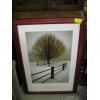 Image 1 : LG. FRAMED PRINT BY DAVID LORENZ WINSTON "SOLITUDE"