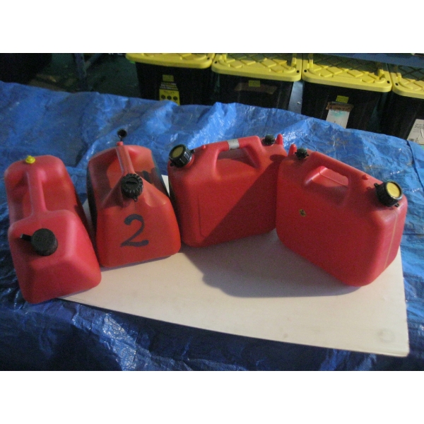 4 FUEL CANS