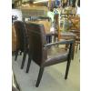 Image 2 : 2 LEATHER ARM CHAIRS