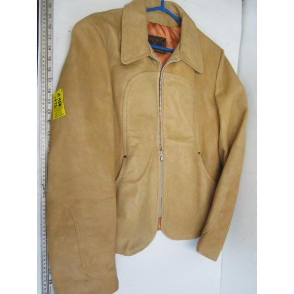 LEATHER RANCH JACKET, SZ?