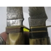 Image 2 : 2 BONE HANDLED KNIVES - 1 W/SHEATH