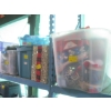 Image 1 : 3 BINS & 1 BASKET OF ASST. CHRISTMAS DECORATIONS & LIGHTS