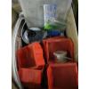 Image 2 : 3 CONTAINERS OF MISC. SCREWS, CLEANERS, SANDPAPER, ETC.