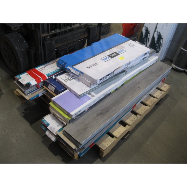 PALLET OF ASST. VINYL PLANK 