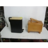 Image 1 : MINI GARBAGE CAN W/FOOT OPENER & SHOE SHINE KIT