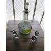 Image 1 : MCM ORREFORS BY SVEN PALMQVIST DECANTER & 4 SHOTGLASSES