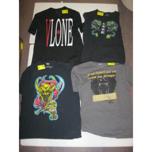 4 SHIRTS - 2 SZ M, 1 L & 1 XL